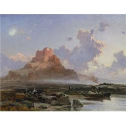 English School (Late 19th Century), Low Tide,...