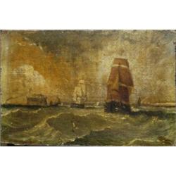 Thomas Cooper Moore (1827 - 1901), Crossing The Channel,...