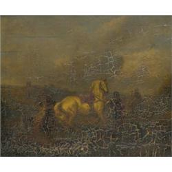 Manner of Philips Wouwerman (1619 -1668), The Hawking Party,...