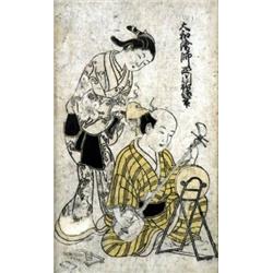 Nishikawa Sukenobu (1671 - 1751) - a hosoban print...