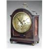 Image 1 : A George III mahogany bracket clock,...