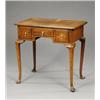 Image 1 : A George II oak lowboy,...