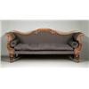 Image 1 : A boldly formed William IV mahogany sofa,...