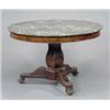 Image 1 : A George IV mahogany hall or centre table,...