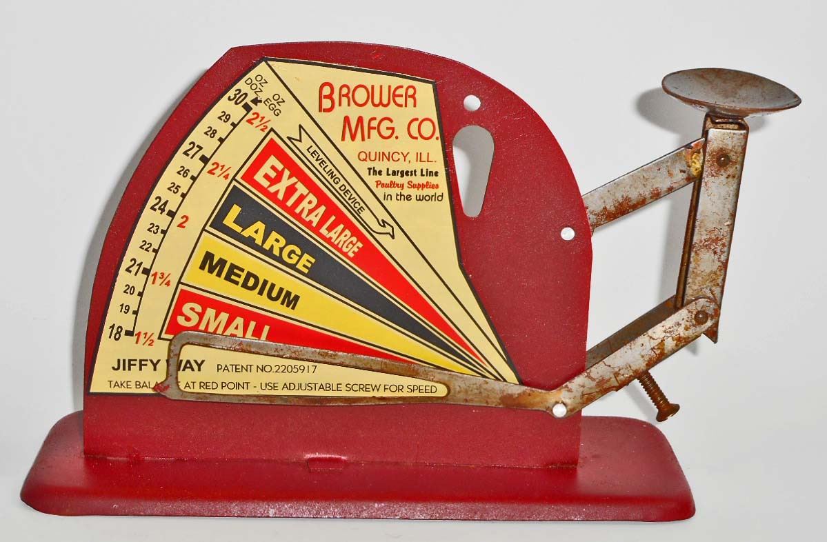 BROWER MFG CO METAL EGG SCALE