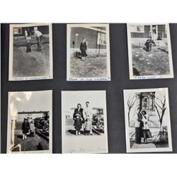C. 1940'S PHOTO ALBUM W/ APPROX. 180 PHOTOS
