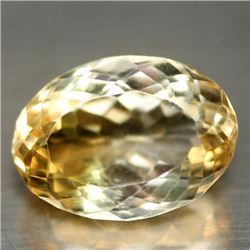 7.62 CT GOLDEN YELLOW BRAZILIAN CITRINE