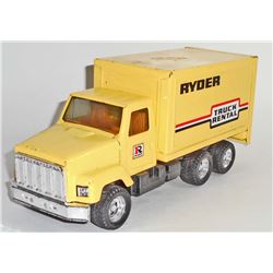 VINTAGE ERTL STEEL RYDER TRUCK RENTAL TOY TRUCK