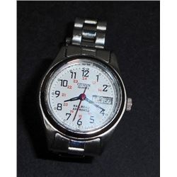 WOMANS CITIZEN QUARTZ RAILROAD APPROVED WRIST WATCH