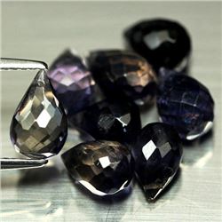 LOT OF 10.58 CTS OF PURPLE MADAGASCAR IOLITES