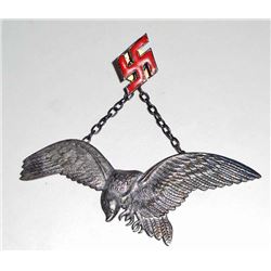 GERMAN NAZI HUNGARIAN LUFTWAFFE AXIS PILOT BADGE