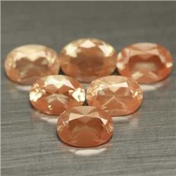 LOT OF 7.29 CTS OF COPPER ORANGE CONGO ANDENSINE - 9 PIECES