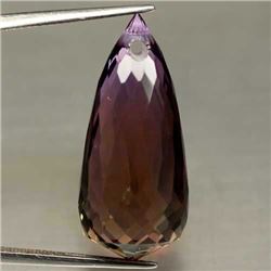 27.42 CT PURPLE & GOLDEN BOLIVIAN AMETRINE