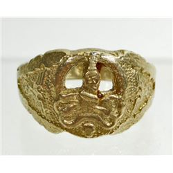 GERMAN NAZI ARMY ANTI-PARTISAN OFFICERS RING