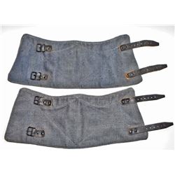 PAIR OF GERMAN NAZI COMBAT BOOT GATORS