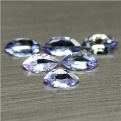 LOT OF 7.59 CTS OF BLUE TANZANITES