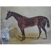Image 1 : WALTON, W, 'Beeswing', on equestrian portrait, c.1840, watercolours, period oak frame, 42cm x 54c...