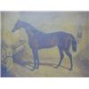 Image 1 : AN EQUESTRIAN PORTRAIT, c.1840, Beeswing in stable, oils on canvas, framed, 50cm x 60cm  £300-500...