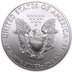 1 oz Silver American Eagle BU (Random Year)
