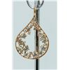 Image 1 : 14K ROSE GOLD PENDANT 2.80GRAM DIAMOND 1.55CT