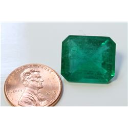 NATURAL EMERALD 13.66CT 18X15