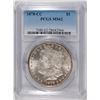 Image 1 : 1878-CC MORGAN SILVER DOLLAR, PCGS MS-62 BETTER DATE!