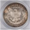 Image 3 : 1879-S REVERSE OF 1878 MORGAN SILVER DOLLAR, PCGS MS-65  GORGEOUS RAINBOW COLORS