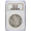 Image 1 : 1884-O MORGAN SILVER DOLLAR, NGC MS-64 DPL  GORGEOUS