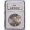 Image 1 : 1923 PEACE SILVER DOLLAR, NGC MS-66  NICE!