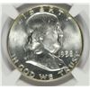 Image 2 : 1958 FRANKLIN HALF DOLLAR, NGC MS-64 FBL
