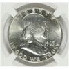 Image 2 : 1963-D FRANKLIN HALF DOLLAR, NGC MS-64 FBL