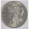Image 1 : 1878 7F MORGAN DOLLAR AU/UNC