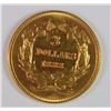 Image 2 : 1888 $3 GOLD BU RARE DATE