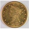 Image 1 : 1891-CC $10 GOLD CH BU NICE HARD TO FIND CARSON CITY ISSUE