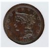 Image 2 : 1855 HALF CENT NNC CH BU BROWN/RED