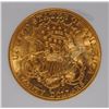 Image 3 : 1901-S $20.00 GOLD LIBERTY, NGC MS-60  RARE DATE!
