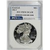 Image 1 : 1995-P AMERICAN SILVER EAGLE PCI GRADED PERFECT PROOF DCAM