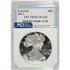 Image 1 : 1996-P AMERICAN SILVER EAGLE PCI GRADED PERFECT PROOF DCAM