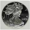 Image 2 : 2001-W AMERICAN SILVER EAGLE PCI GRADED PERFECT PROOF DCAM
