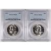 Image 1 : ( 2 ) 1963 FRANKLIN HALF DOLLAR, PCGS MS-65