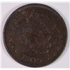Image 1 : 1809 HALF CENT XF 100% ROTATED DIES, FEW SPOTS
