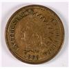 Image 1 : 1863 INDIAN ONE CENT AU NICE