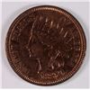 Image 1 : 1890 INDIAN ONE CENT CH BU R+B