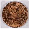 Image 2 : 1900 INDIAN ONE CENT GEM BU+ CHERRY RED, MINOR SPOT