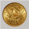 Image 3 : 1905 $5.00 GOLD LIBERTY GEM BU SCARCE DATE