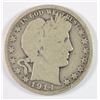 Image 1 : 1914 BARBER HALF DOLLAR, VG