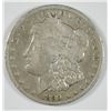 Image 1 : 1890-CC MORGAN SILVER DOLLAR, FINE