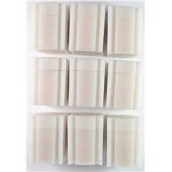 ( 9 ) BU ROLLS OF KENNEDY HALF DOLLARS DATES RANGE FROM 1971-2002