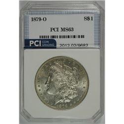 1879-O MORGAN SILVER DOLLAR, PCI CHOICE BU