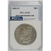 Image 1 : 1893-CC MORGAN SILVER DOLLAR, PCI AU/BU KEY DATE!
